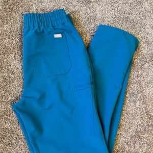 Pacific Blue Yola High Waisted Figs in MT